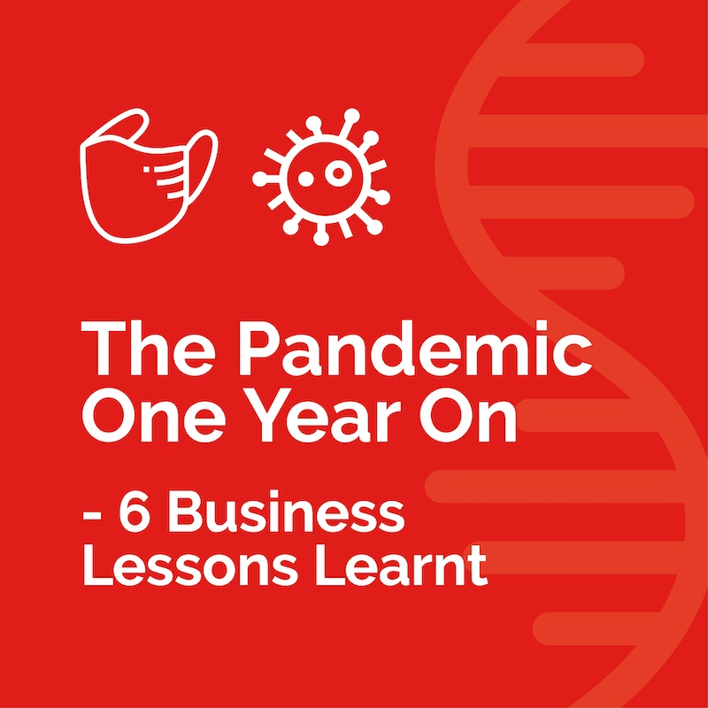 The Pandemic One Year On - 6 Business Lessons Learnt