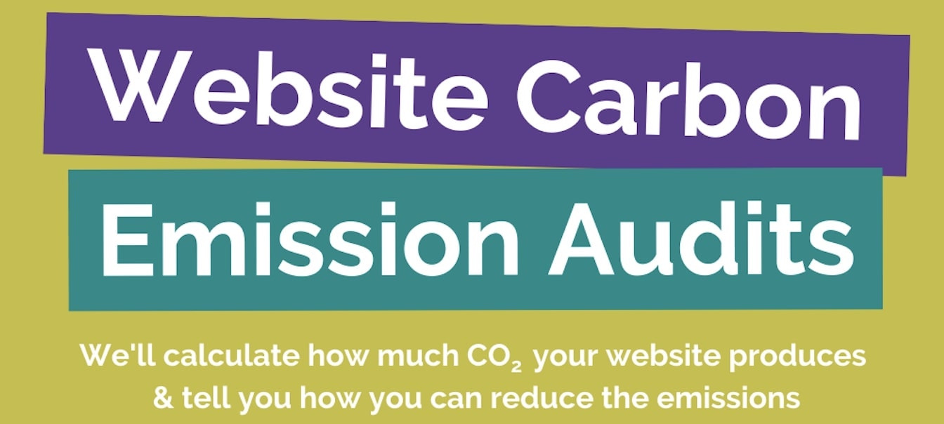 Website Carbon Emissions Audits - Our New Green SEO Service